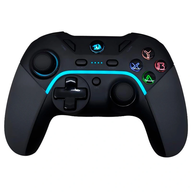 Controle Redragon G808 Pro para PS3 PC Android Wireless - Preto Harrow Pro G808
