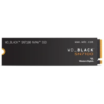 SSD Western Digital M.2 1TB Black SN7100 NVMe - WDS100T4X0E PCIe Gen 4.0