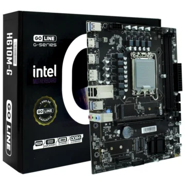 Placa Mãe GoLine H610M-G Socket LGA 1700 DDR4 Intel H610 Micro ATX