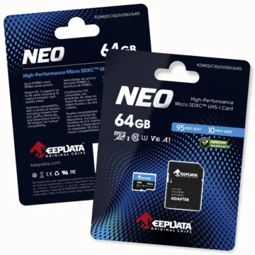 Cartão de Memória Micro SD Keepdata Neo C10 XC I U1 V10 A1 64GB - KDMSDC10U1V10A164G