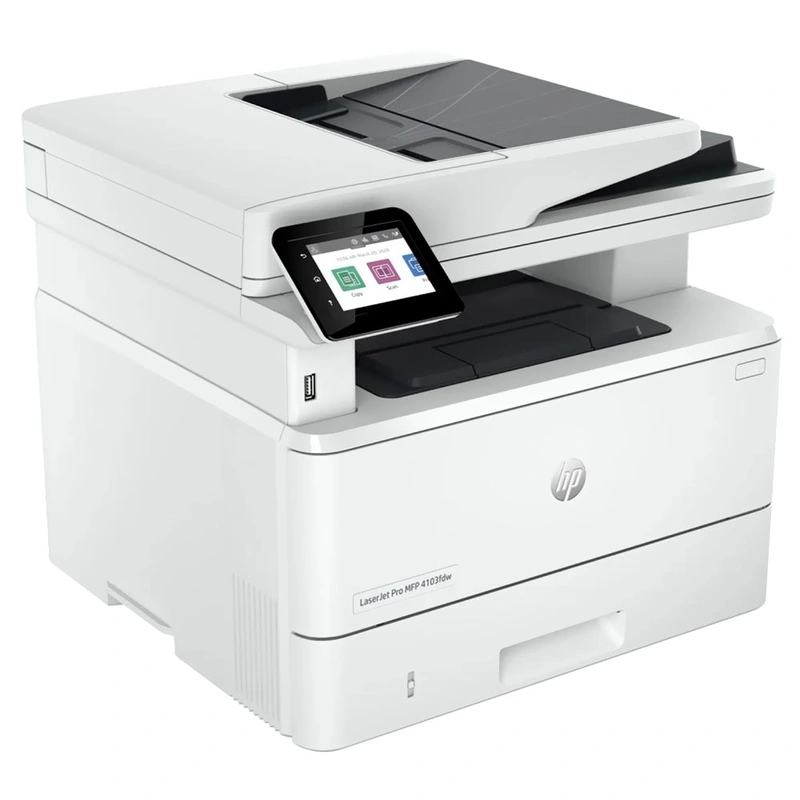 Impressora HP Laserjet Pro 4103FDW Wifi 220V - Branco Laserjet pro MFP 4103FDW - Imagem 2