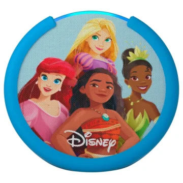 Caixa de Som Amazon Echo Pop Kids Alexa Bluetooth - Disney Princess