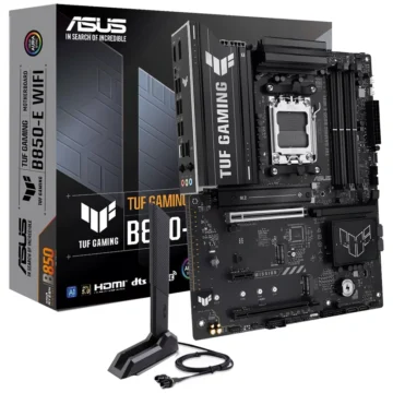Placa Mãe ASUS TUF Gaming B850-E Wi-Fi Socket AM5 DDR5 AMD B850 ATX Wi-Fi 6E (802.11ax)
