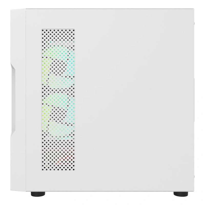 Gabinete Gamer darkFlash DK431 Glass ATX 4 Cooler ARGB - Branco - Imagem 3