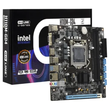 Placa Mãe GoLine GL-H110M-GD4 Socket LGA 1151 VGA DDR4 Intel H110 Micro ATX