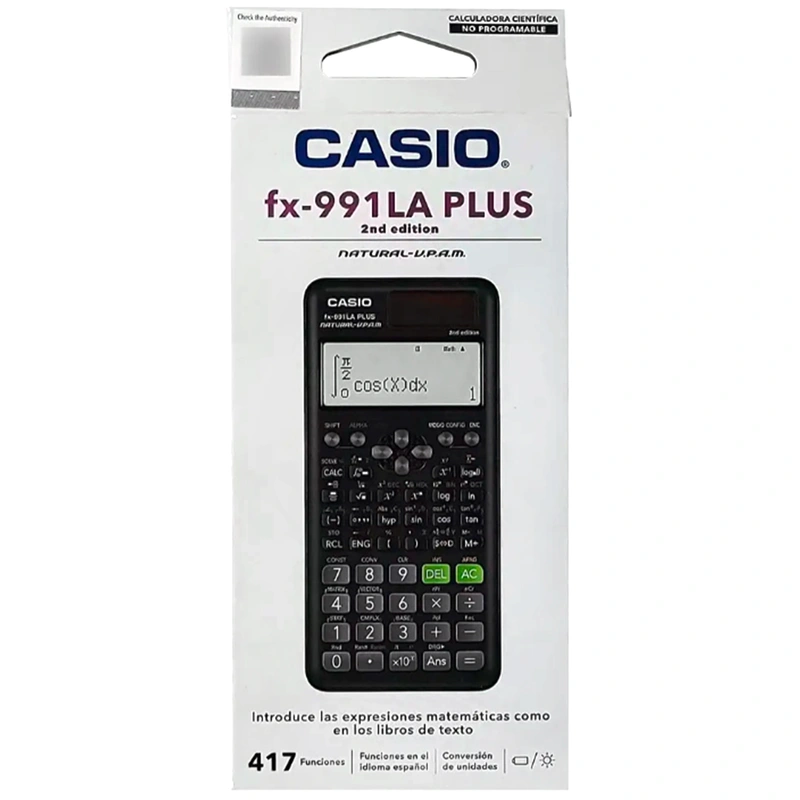 Calculadora Cientifica Casio FX-991LA Plus 2ND Edition - Preto - Imagem 3