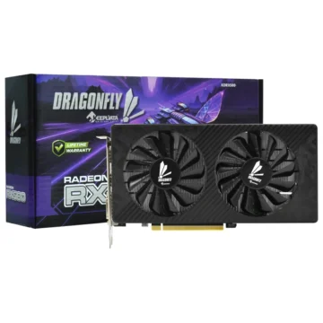 Placa de Vídeo Keepdata Dragonfly 16GB Radeon RX580 GDDR5 - KDRX580-16GD5B256B