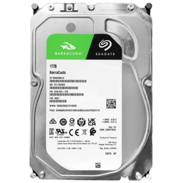 HD Seagate 1TB BarraCuda 3.5 SATA 3 - 6Gb/s ST1000DM014