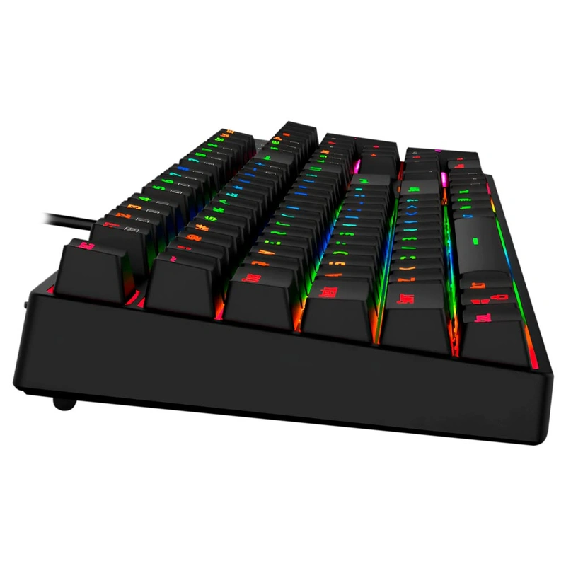 Teclado Gamer Mecânico Redragon K582RGB Surara USB RGB Inglês - Preto Surara K582RGB - Imagem 3