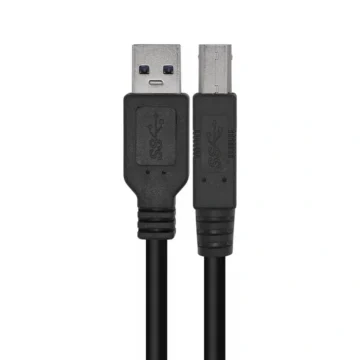Cabo para Impressora USB 2.0 - 3M (com Filtro) Preto