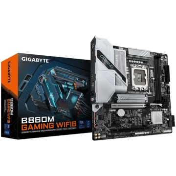 Placa Mãe Gigabyte B860M Gaming Wi-Fi 6 Socket LGA 1851 DDR5 Intel B860