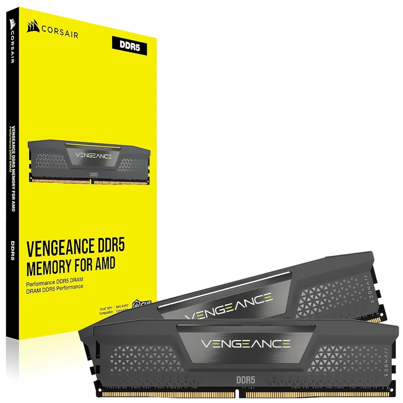 Memória RAM Corsair Vengeance DDR5 32GB (2x16GB) 6400MHz - Cinza (CMK32GX5M2B6400Z36) - Imagem 3