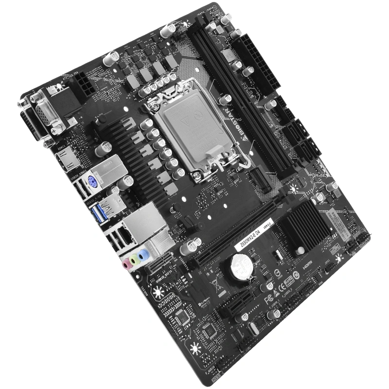 Placa Mãe Biostar Z690MX2-E D4 Socket LGA 1700 DDR4 Intel Z690 Micro ATX - Imagem 2