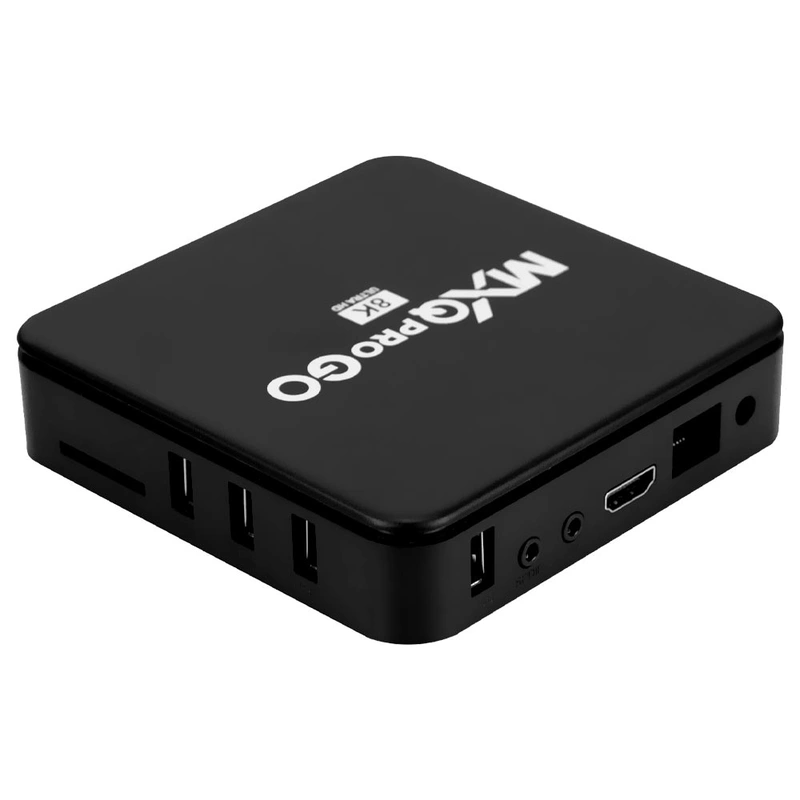 TV Box MXQ Pro Go 32GB de RAM 128GB 8K 5G - Preto Wi-Fi - Imagem 2