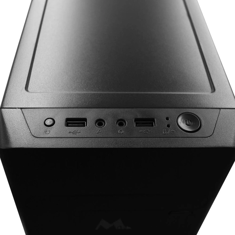 Gabinete Kit Mtek DK07 Fonte 500W Speaker Mouse Teclado Português - Preto - Imagem 2