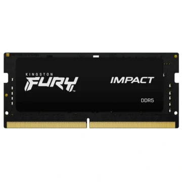 Memória RAM para Notebook Kingston Fury Impact DDR5 8GB 4800MHz - Preto (KF548S38IB8)