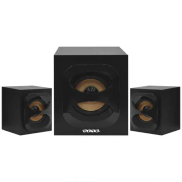 Caixa de Som Satellite AS-628BL Bluetooth USB - Preto 12W