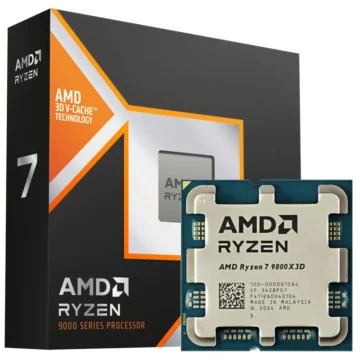 Processador AMD Ryzen 7 9800X3D Socket AM5 5.2 104MB Até 5.2GHz 8 núcleos
