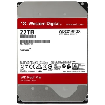 HD Western Digital 16TB WD Red Pro Nas 3.5 SATA WD161KFGX