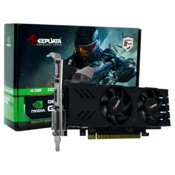 Placa de Vídeo Keepdata 4GB GeForce GTX750 GDDR5 - LOW PROFILE KDGTX750-4GD5128B