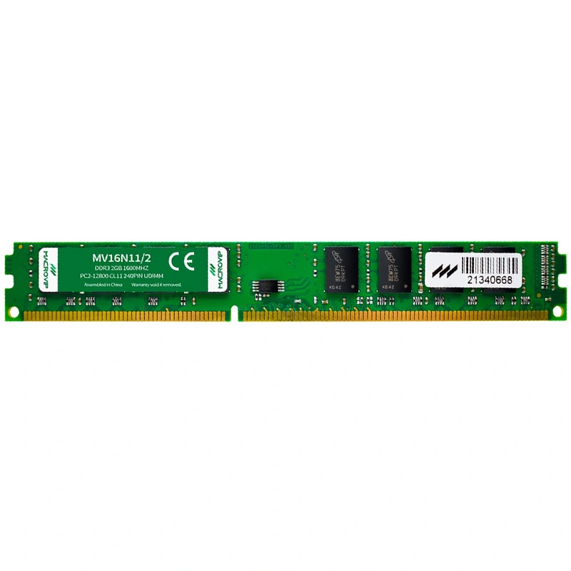 Memória RAM Macrovip DDR3 2GB 1600MHz - MV16N112 UDIMM CL11