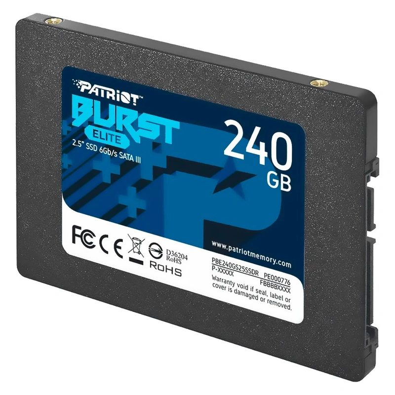 SSD Patriot 240GB Burst Elite 2.5 SATA 6Gb/s PBE240GS25SSDR - Imagem 3