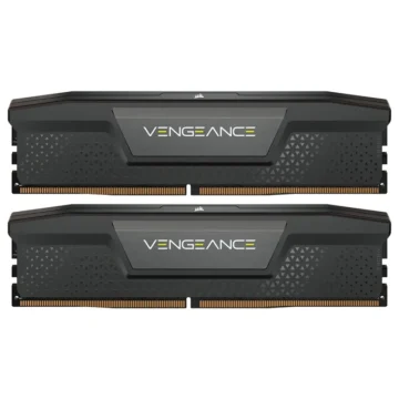Memória RAM Corsair Vengeance DDR5 64GB (2x32GB) 6000MHz - Preto (CMK64GX5M2D6000C40)