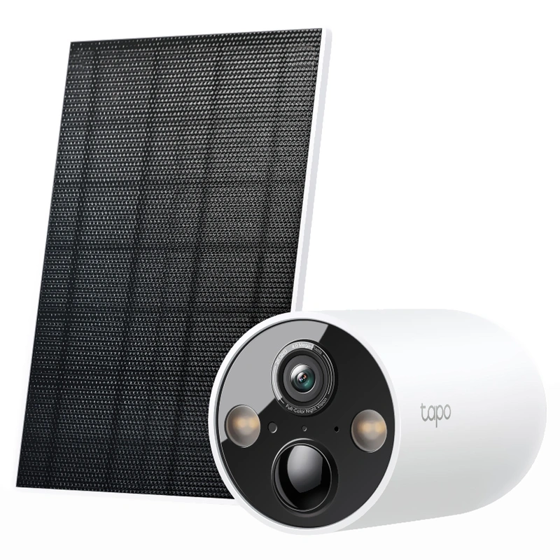 Câmera de Segurança Tp-link Tapo C425 Kit Outdoor Painel Solar 2K QHD - Branco