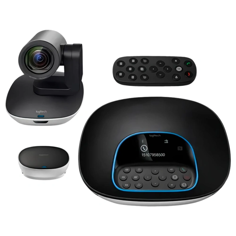 Webcam Logitech Videoconferência Group 1080P FHD USB Controle - 960-001054