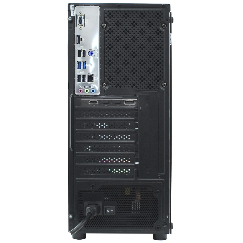 PC Montado Gamer Intel Core i5 12400F 2.5GHz 32GB RAM 512GB SSD GeForce RTX5060 8GB Preto - Imagem 3