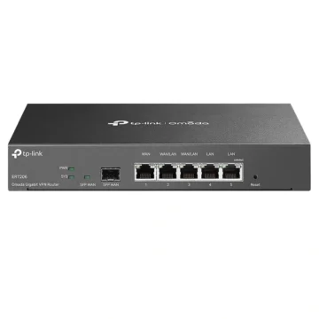 Roteador Tp-Link Omada ER7206 VPN Gigabit Multi-WAN - Preto TL-ER7206