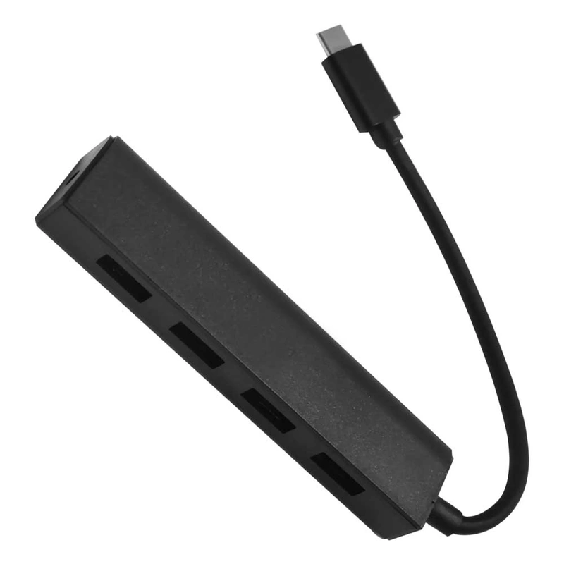 Hub USB-C 3.0 Satellite A-HUB15 4 Portas - Preto - Imagem 3
