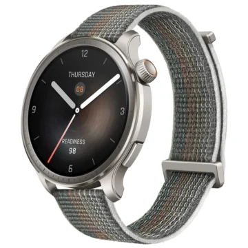 Relógio Smartwatch Amazfit Balance A2287 - Sunset Cinza Resistência à água de 5 ATM