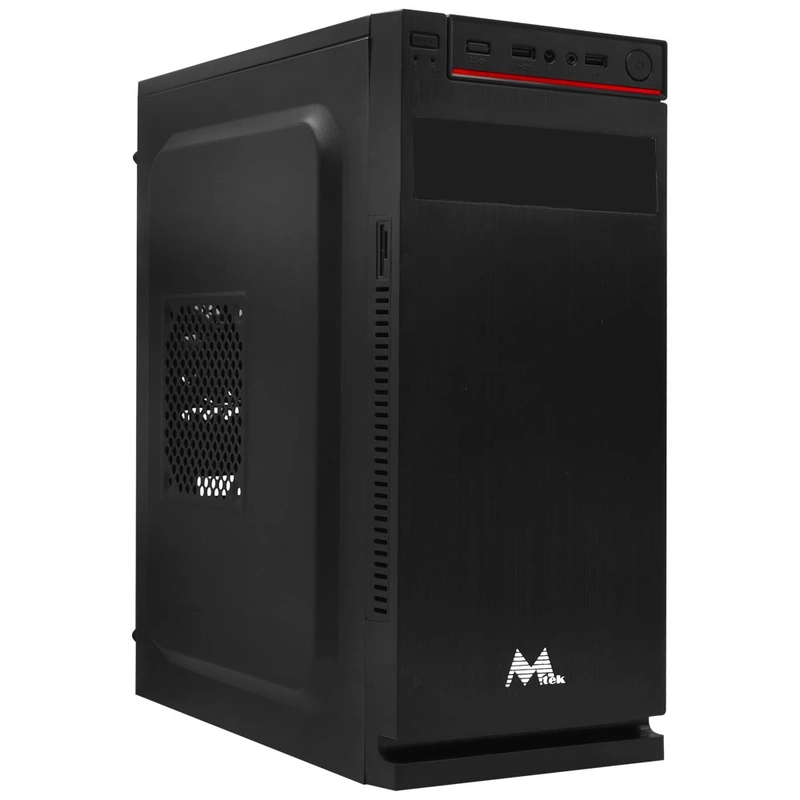 Gabinete Kit Mtek DK03 Fonte 500W Speaker Mouse Teclado Espanhol - Preto - Imagem 3