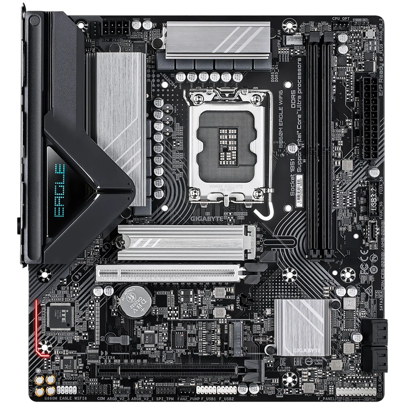 Placa Mãe Gigabyte B860M Eagle Wi-Fi 6 Socket LGA 1851 DDR5 Intel B860 - Imagem 2