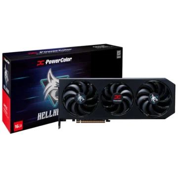 Placa de Vídeo PowerColor Hellbound 16GB Radeon RX9070 XT GDDR6 - RX9070XT 16G-LOC