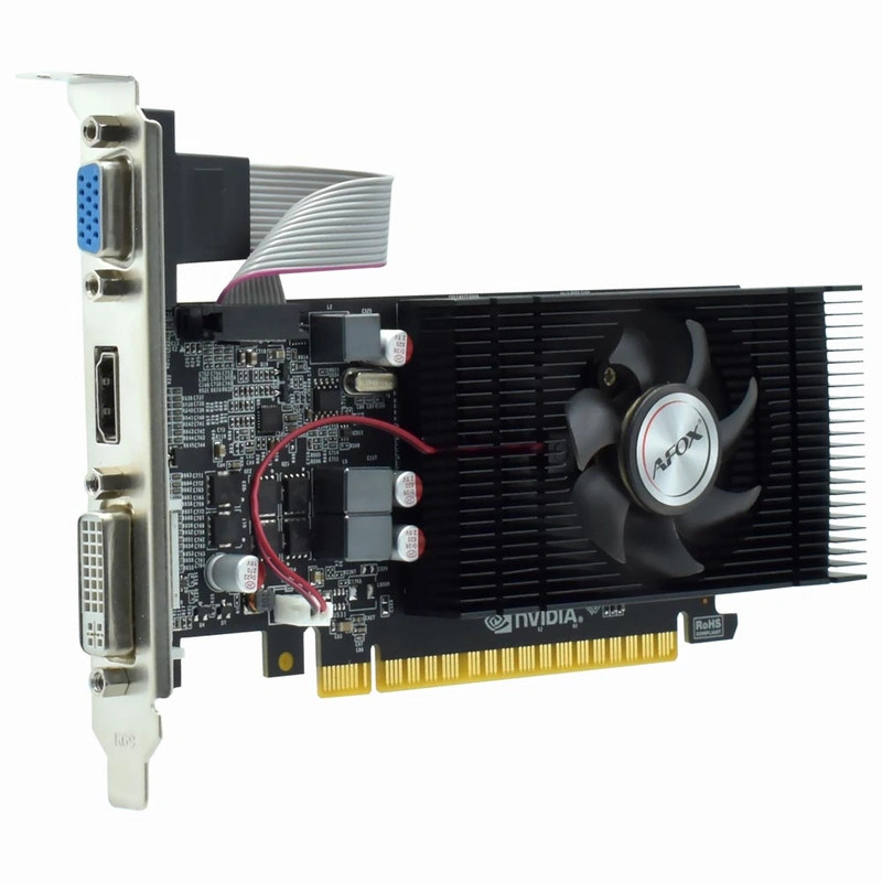 Placa de Vídeo AFOX 2GB GeForce GT740 GDDR5 - AF740-2048D5L4 128 bits - Imagem 2