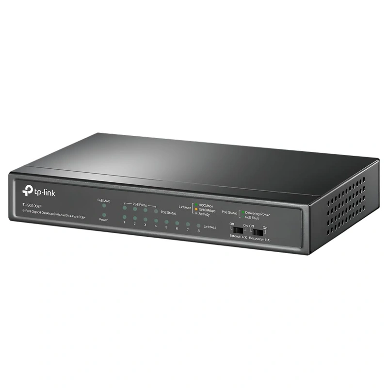 Hub Switch Tp-link TL-SG1008P 8 Portas Poe - 101001000Mbps - Imagem 2