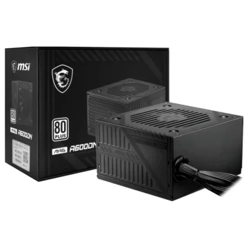 Fonte de Alimentação MSI MAG A600DN 600W Não Modular 80 Plus White ATX