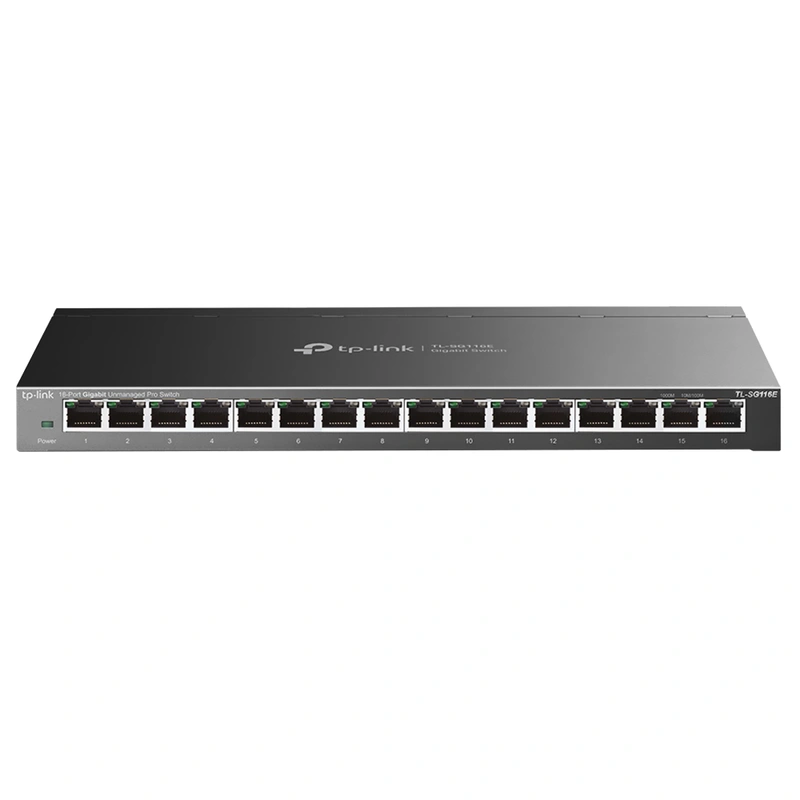 Hub Switch Tp-link TL-SG116E 16 Portas - 101001000Mbps