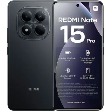 Celular Xiaomi Redmi Note 15 Pro 12GB de RAM 512GB Tela 6.77 MediaTek Helio G200 Ultra