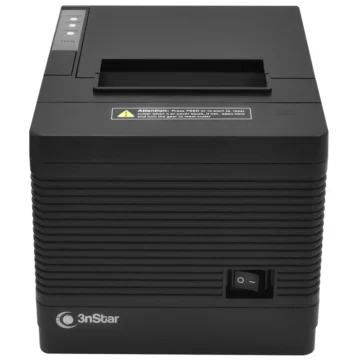 Impressora Térmica Direta de Recibos 3NSTAR RPT008 Bivolt - Preto 260 mm/s