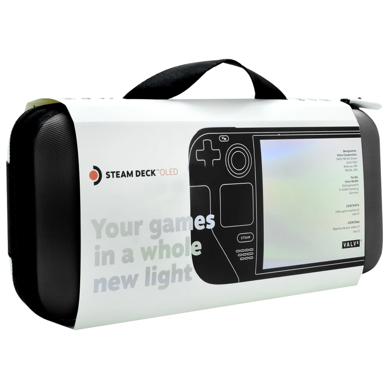 Console Portátil Valve Steam Deck OLED 512GB - Preto (V004499-00) 50 Wh - Imagem 3