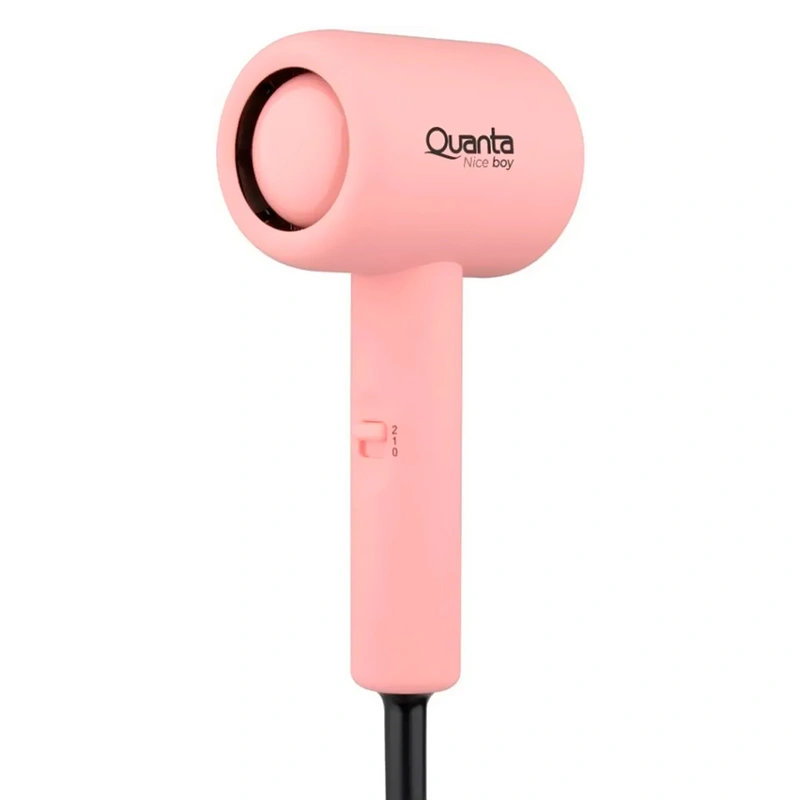 Secador de Cabelo Quanta QTSDCP10 1000W Bivolt - Rosa