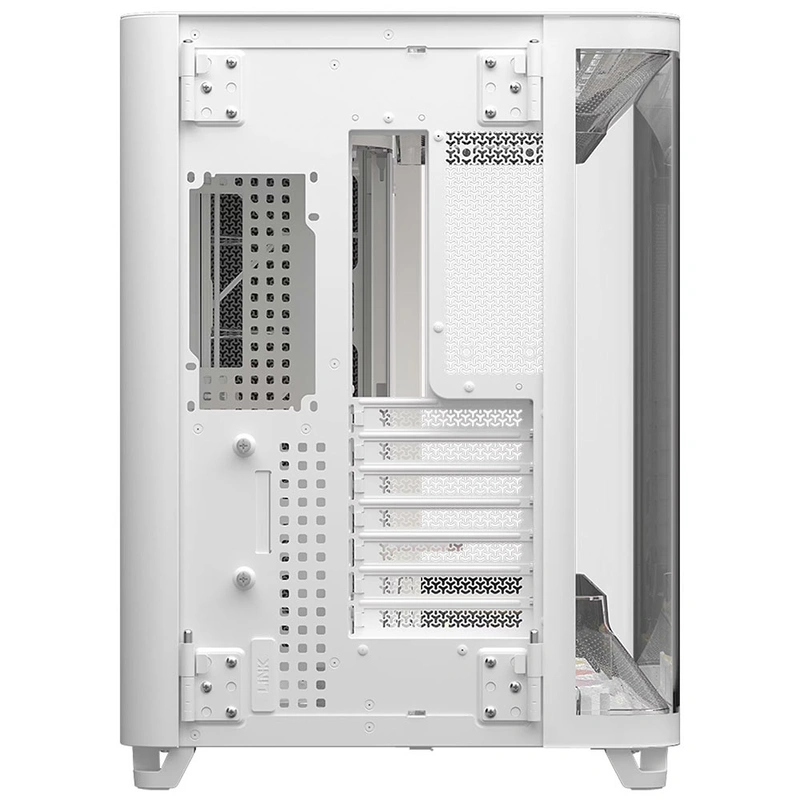 Gabinete Gamer Corsair Air 5400 Series CC-9011319-WW Mid Tower 3 Cooler ARGB - Branco - Imagem 3