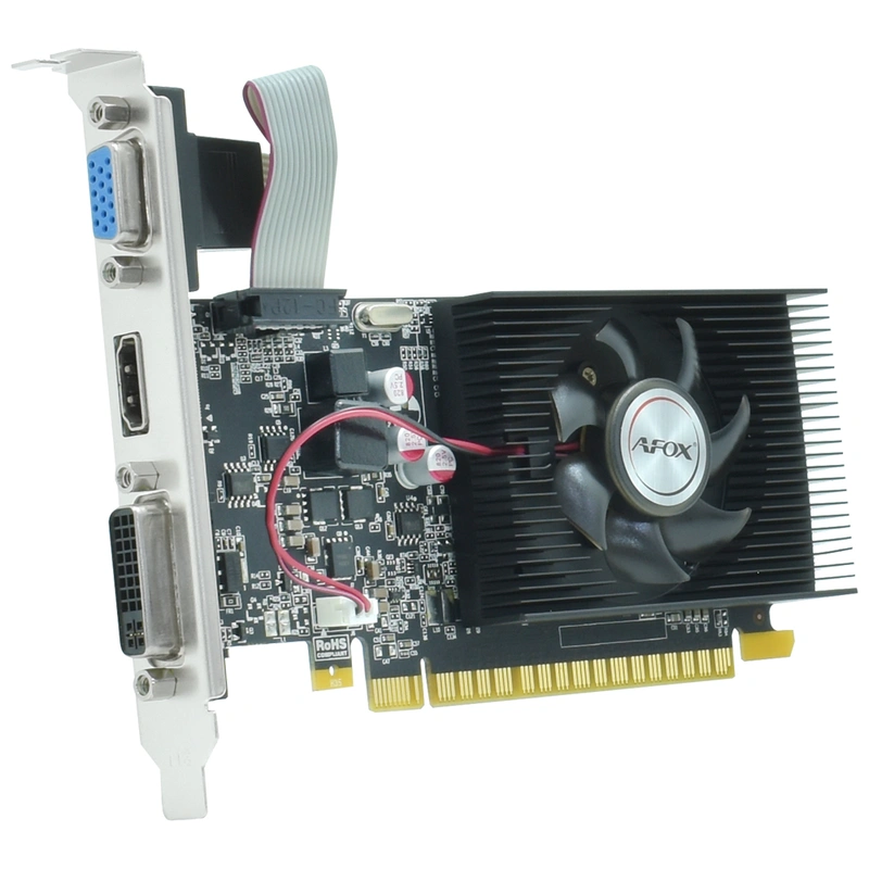 Placa de Vídeo AFOX 4GB GeForce GT42 DDR3 - AF420-4096D3L5 GeForce G420 - Imagem 2