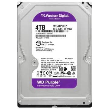 HD Western Digital 4TB WD Purple 3.5 SATA WD44PURZ
