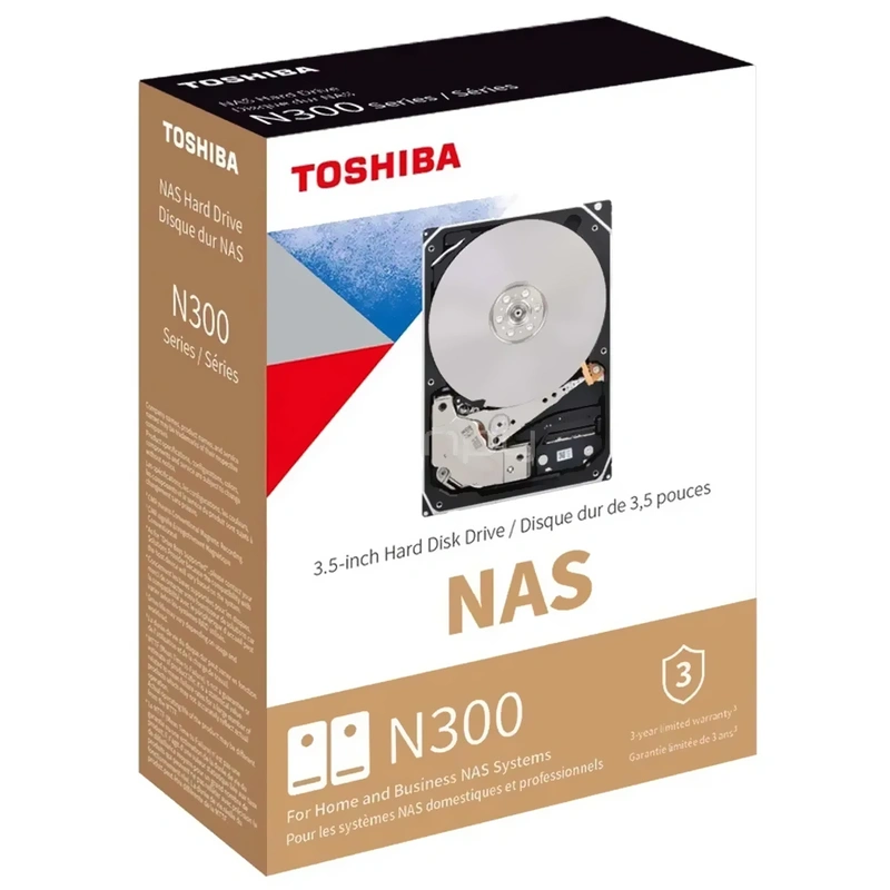 HD Toshiba 6TB N300 Nas 3.5 SATA 6Gb/s HDWG760XZSTA - Imagem 3