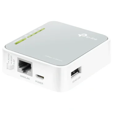 Roteador Portátil Wireless Tp-Link TL-MR3020 3G 4G - Branco 2.4GHz TL-MR3020 Ver: 3.20