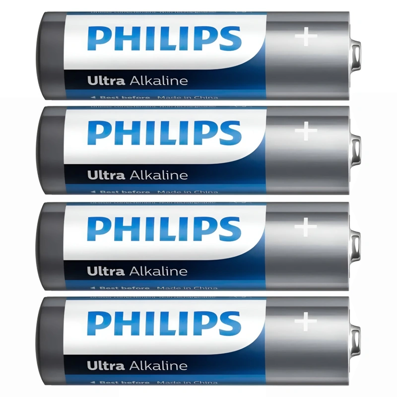 Pilhas Philips Ultra Alkaline AA com 4 Pilhas - LR6E4B97 - Imagem 2